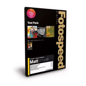 Fotospeed Fine Art Matt Smooth Test Pack A4