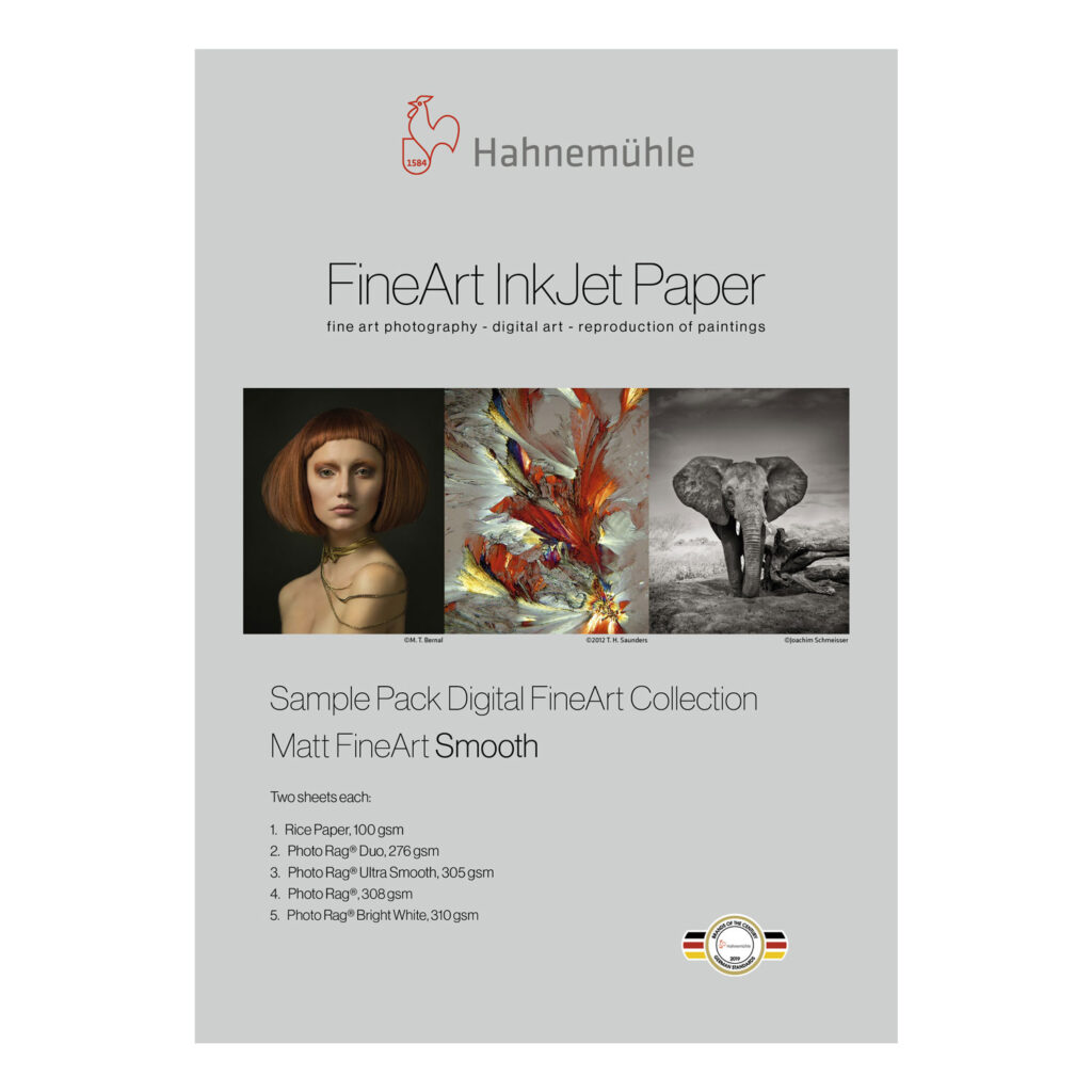 Hahnemühle Matt FineArt Smooth Sample Pack A4 (10 Sheets)