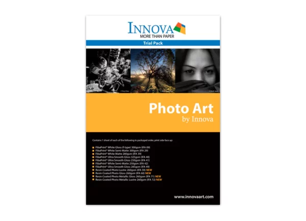 Innova Photo Art Sample Pack A4 8 (Sheets)