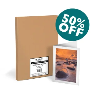 NovaJet Double-Sided Smooth Art 300gsm Greetings Cards